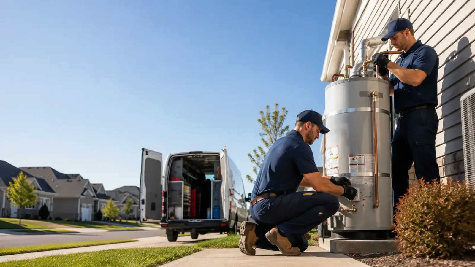 Water Heater Installation in Alma, AR